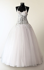 rochie de mireasa pietre swarovski