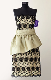 rochie de ocazie tafta si dantela